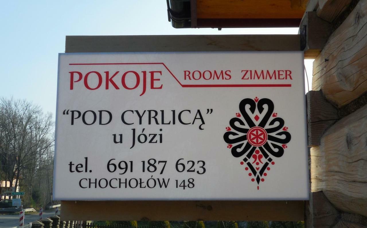 Pokoje Pod Cyrlica U Jozi คอคอวูฟ ภายนอก รูปภาพ
